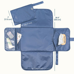 Tiny Twinkle portable changing pad at 7x10 inches ready for on the go changes