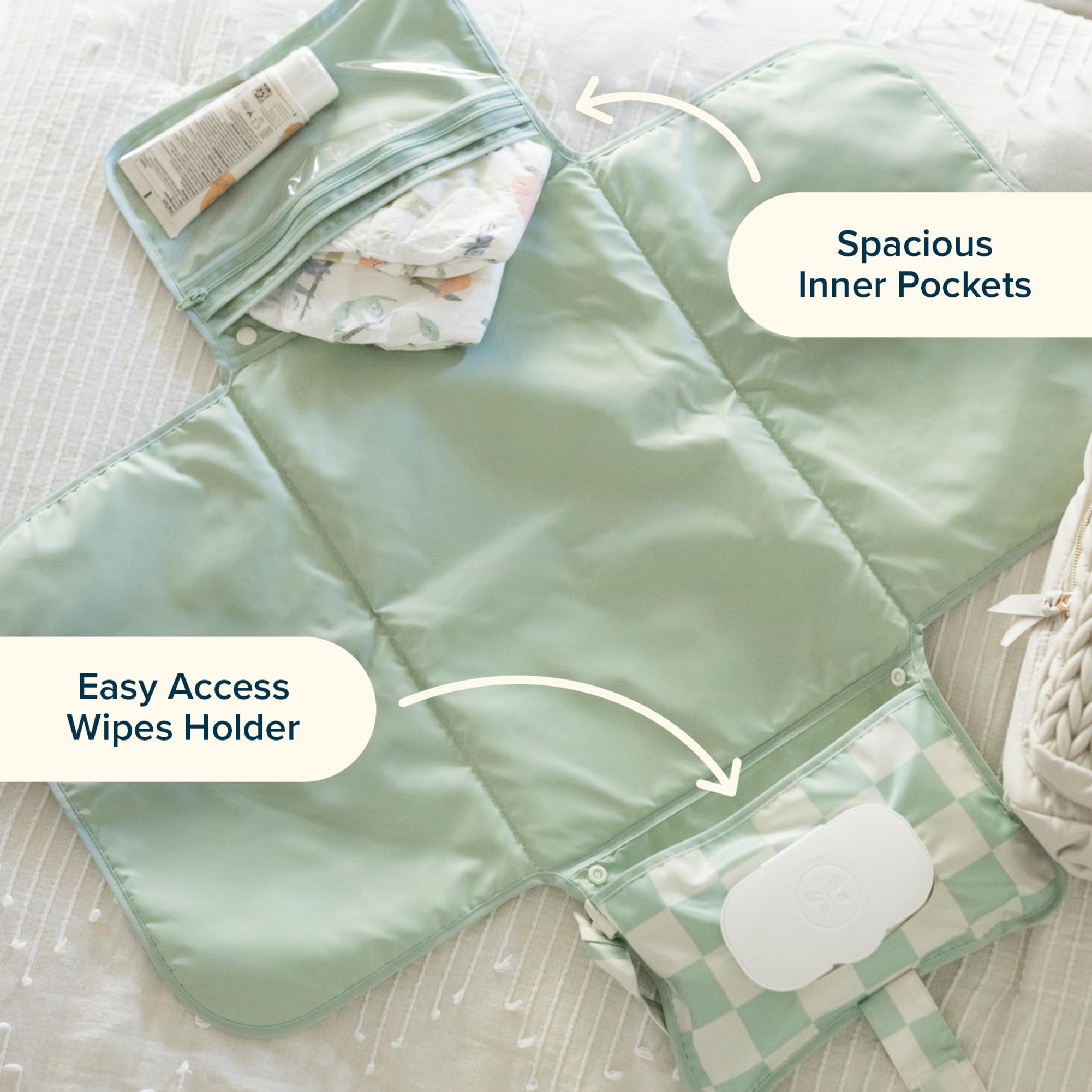 Tiny Twinkle portable pad makes a thoughtful baby shower gift.