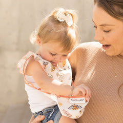 Tiny Twinkle soft lightweight baby bib delicate skin for comfortable all-day wear.