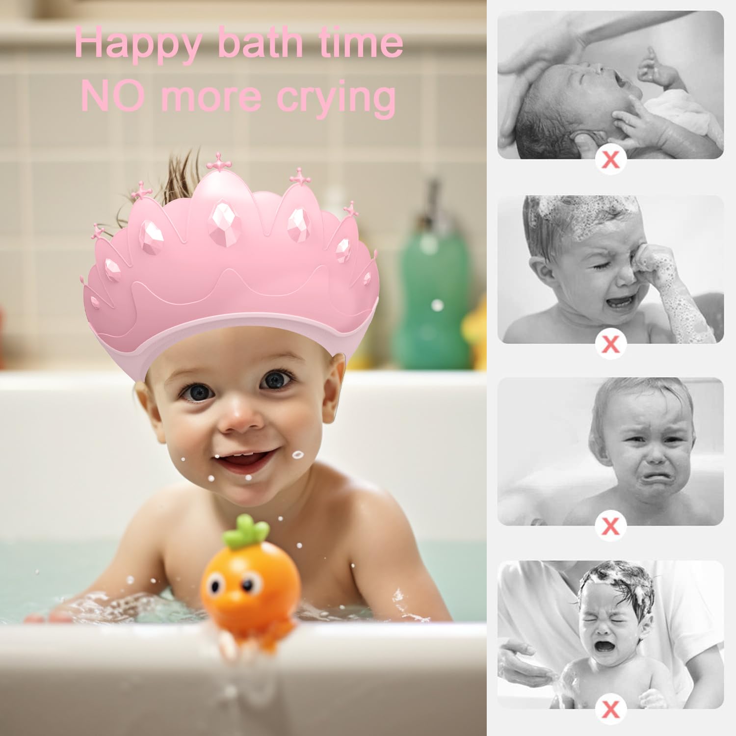 TinyGuardian soft PP and TPE materials offer gentle bath wear