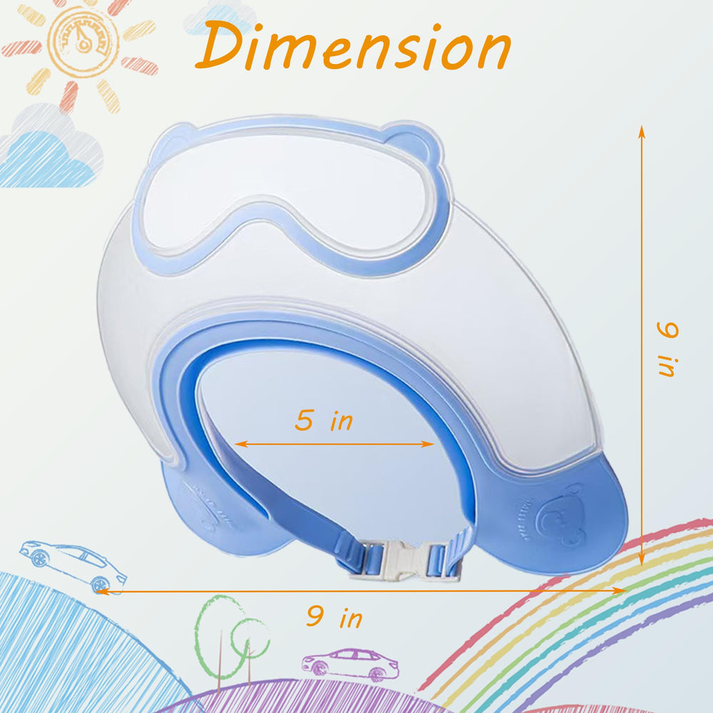 TinyGuardian compact-storage foldable design keeps cap handy after baths.