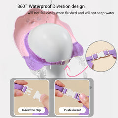 TinyGuardian sea lion shower visor close-up material soft PP and TPE silicone