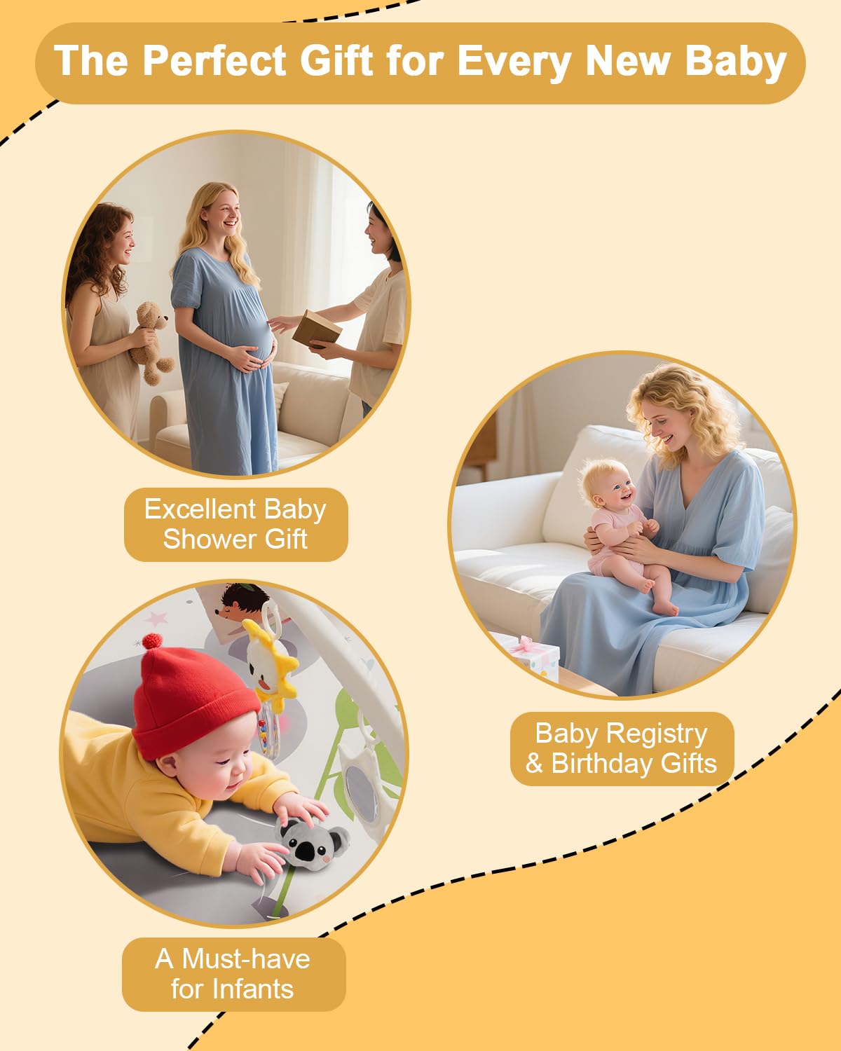 TINYHARBO gift box presentation for baby showers and new-baby celebrations.