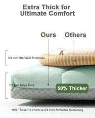 TINYHARBO removable cover close-up, machine-washable for quick cleanup.