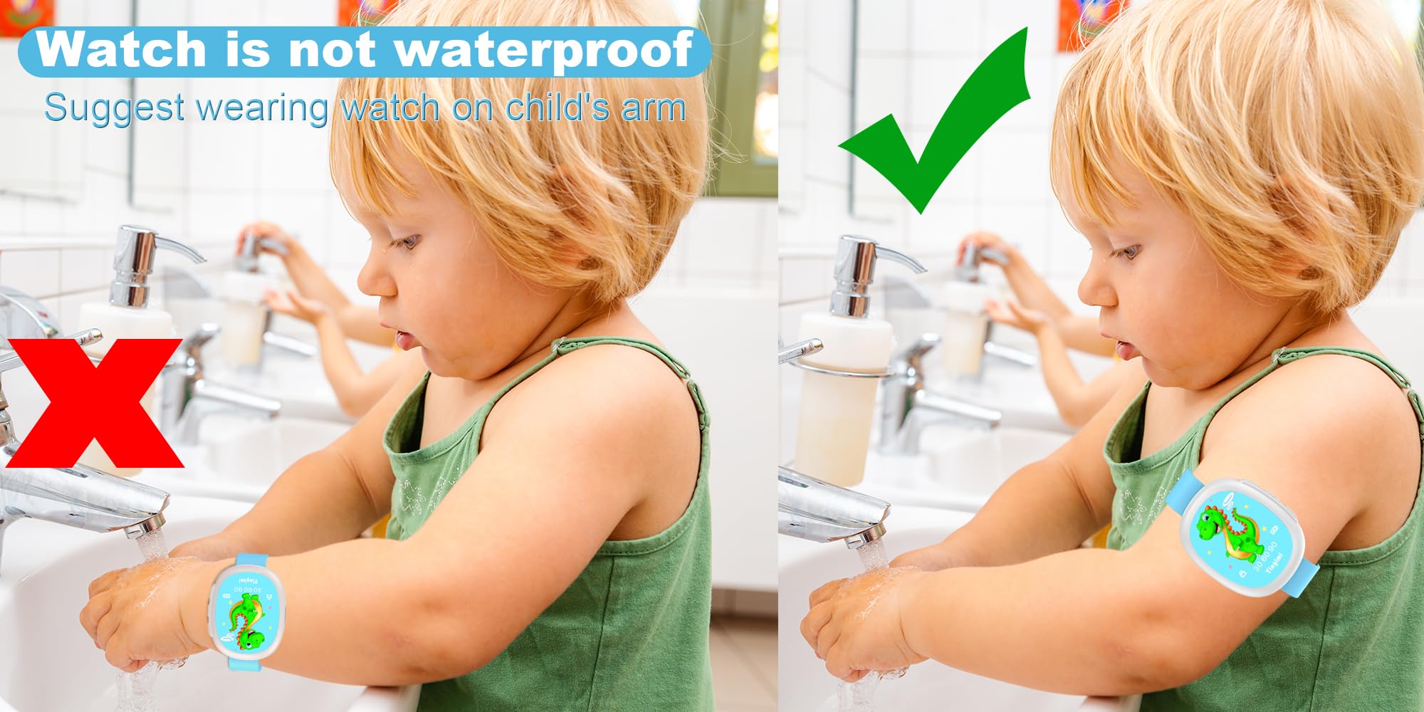 Tinyimi potty trainer dinosaur pattern reinforces kid-friendly routine