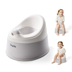 Tinyiota toddler potty gray base shows stable non-slip design for secure use.