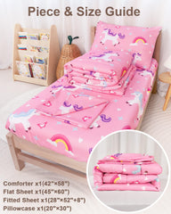 TinyPalsa toddler fitted sheet with 8-inch pocket ensures snug mattress fit