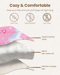 TinyPalsa pillowcase adds soft-touch comfort for bedtime routines
