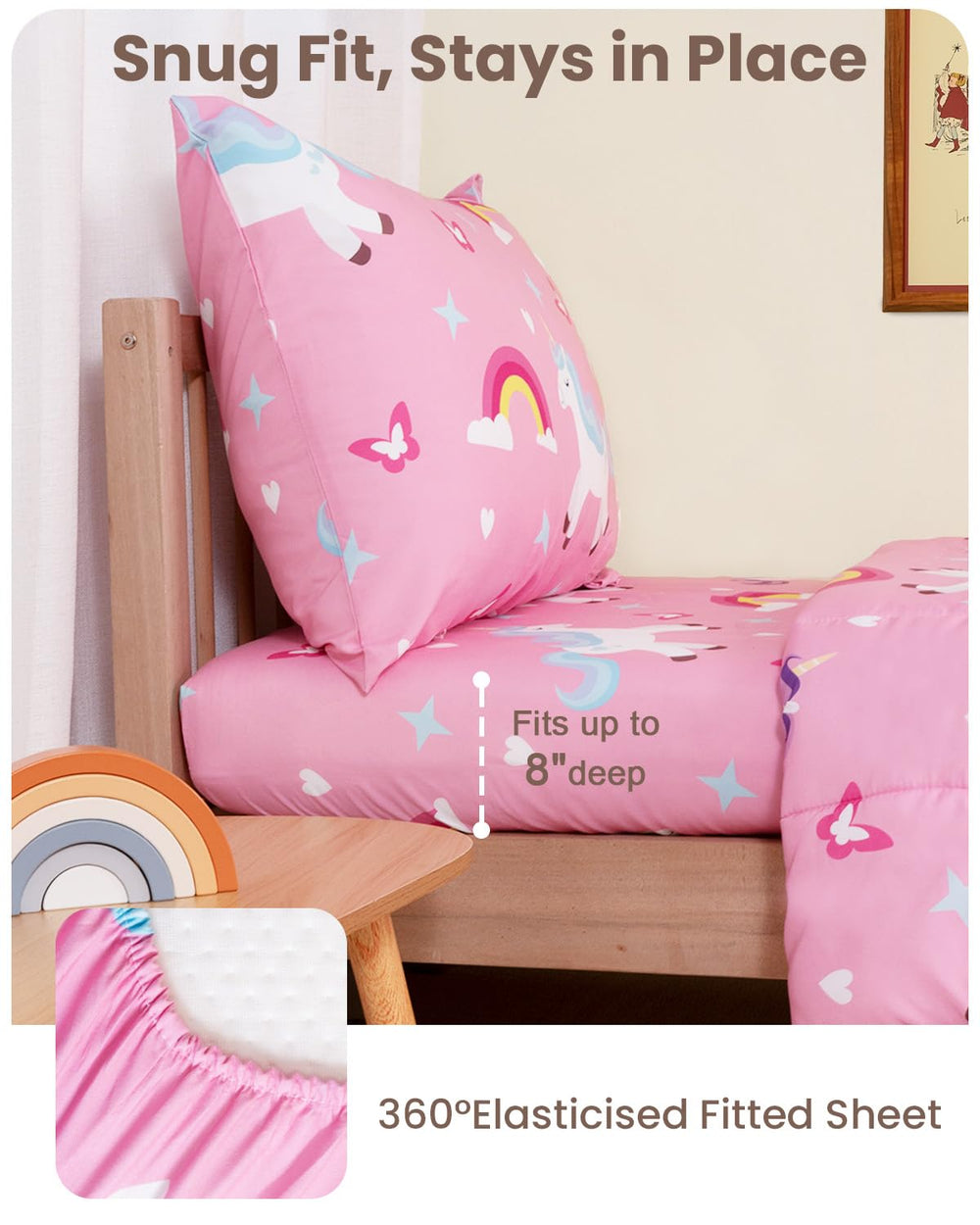 TinyPalsa soft brushed microfiber closeup shows lightweight, durable fabric