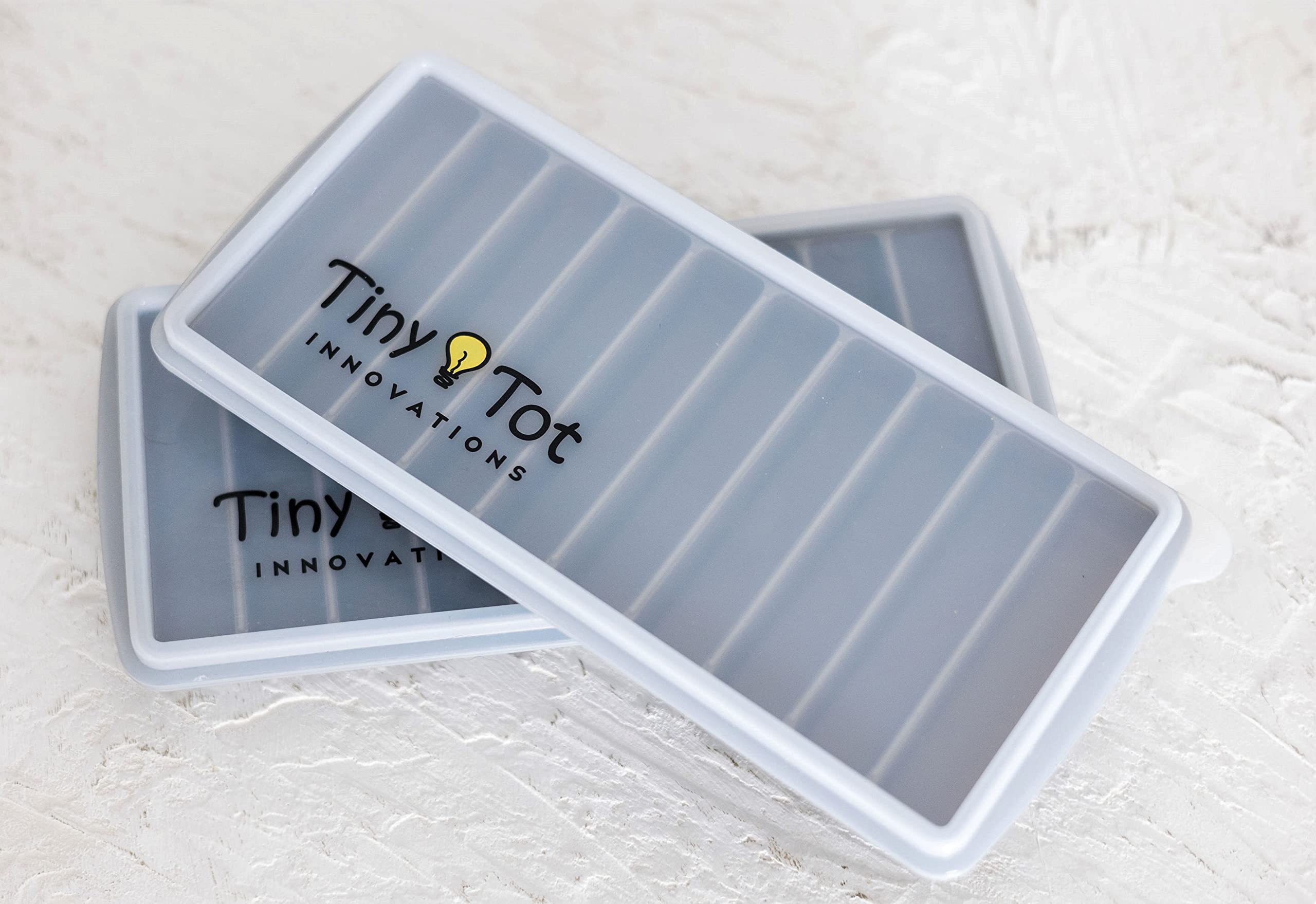 Tiny Tot Innovations precise-portion-control emphasizes ten 1-ounce slots for flexible feeding plans.