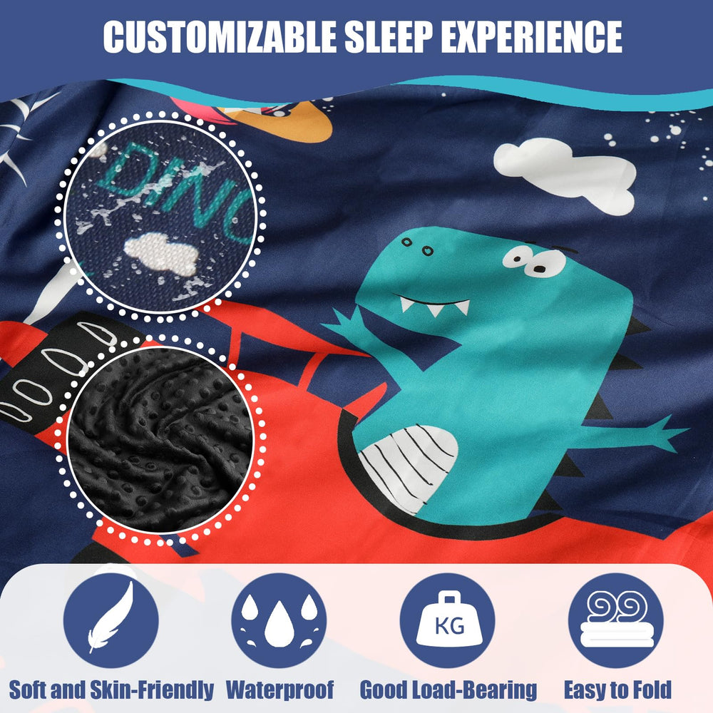 TIOKVIOP quilt with zipper enables easy warmth and removal.