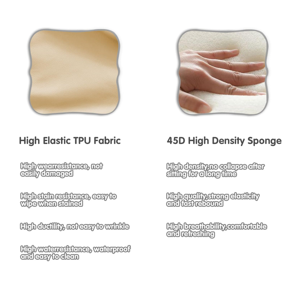 TIOPSUUO toddler booster seat reinforced seams prevent tearing.