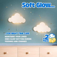 Tip perk Cloud Light soft-glow lamp creates gentle bedtime ambiance