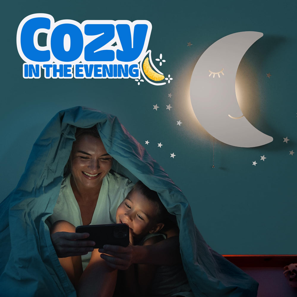 Tip perk Soft Glow Moon Lamp delivers warm, soothing ambience for nightly routines