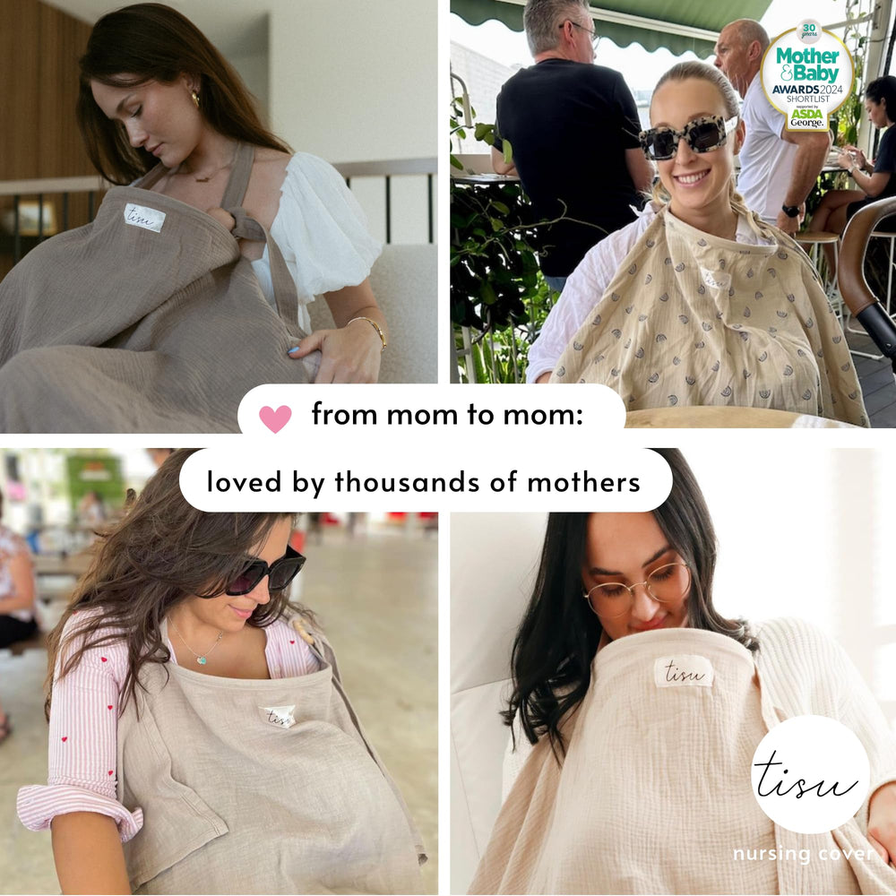 TISU nursing cover is easy to wash and quick to dry.