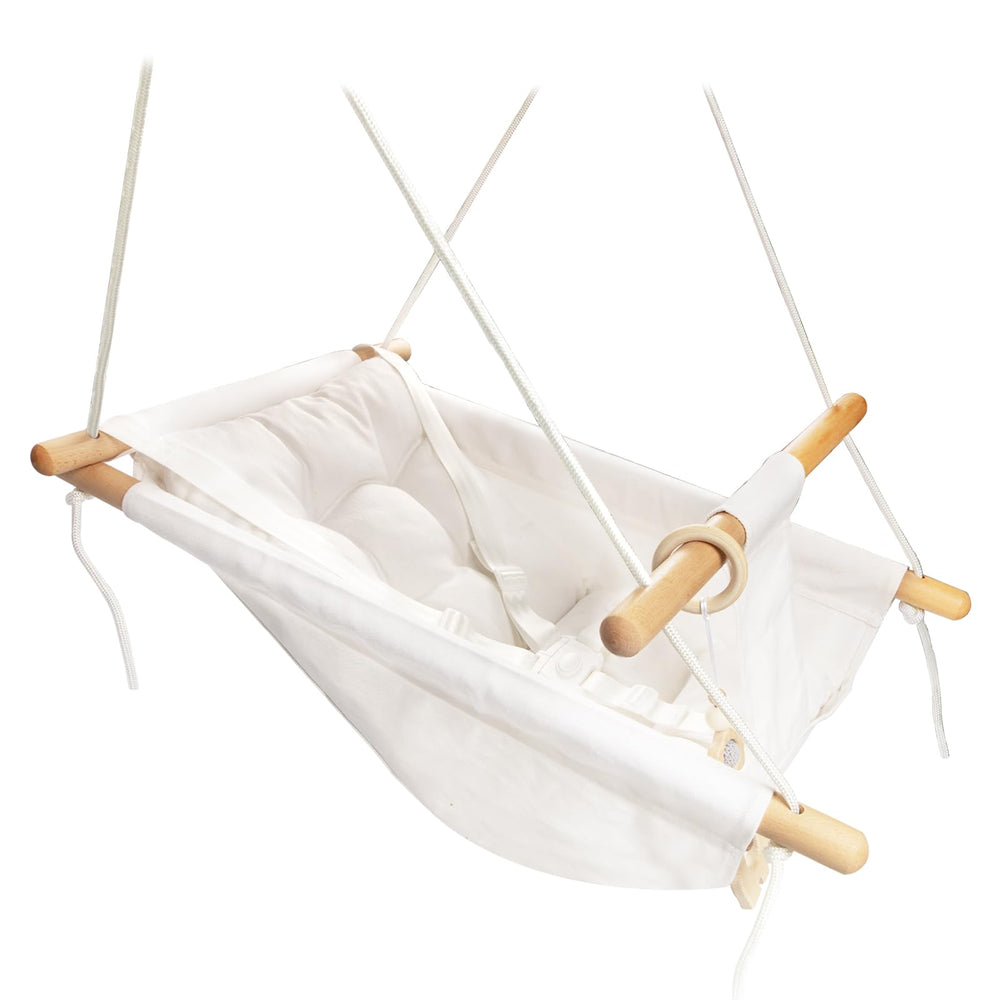 Tislly baby swing porch setup for safe, soothing indoor-outdoor play