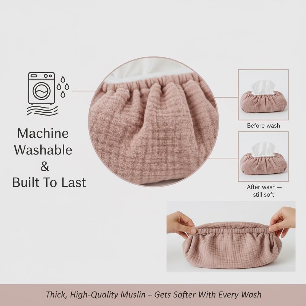TISU wipes cover coordinates with changing pad covers for a cohesive look