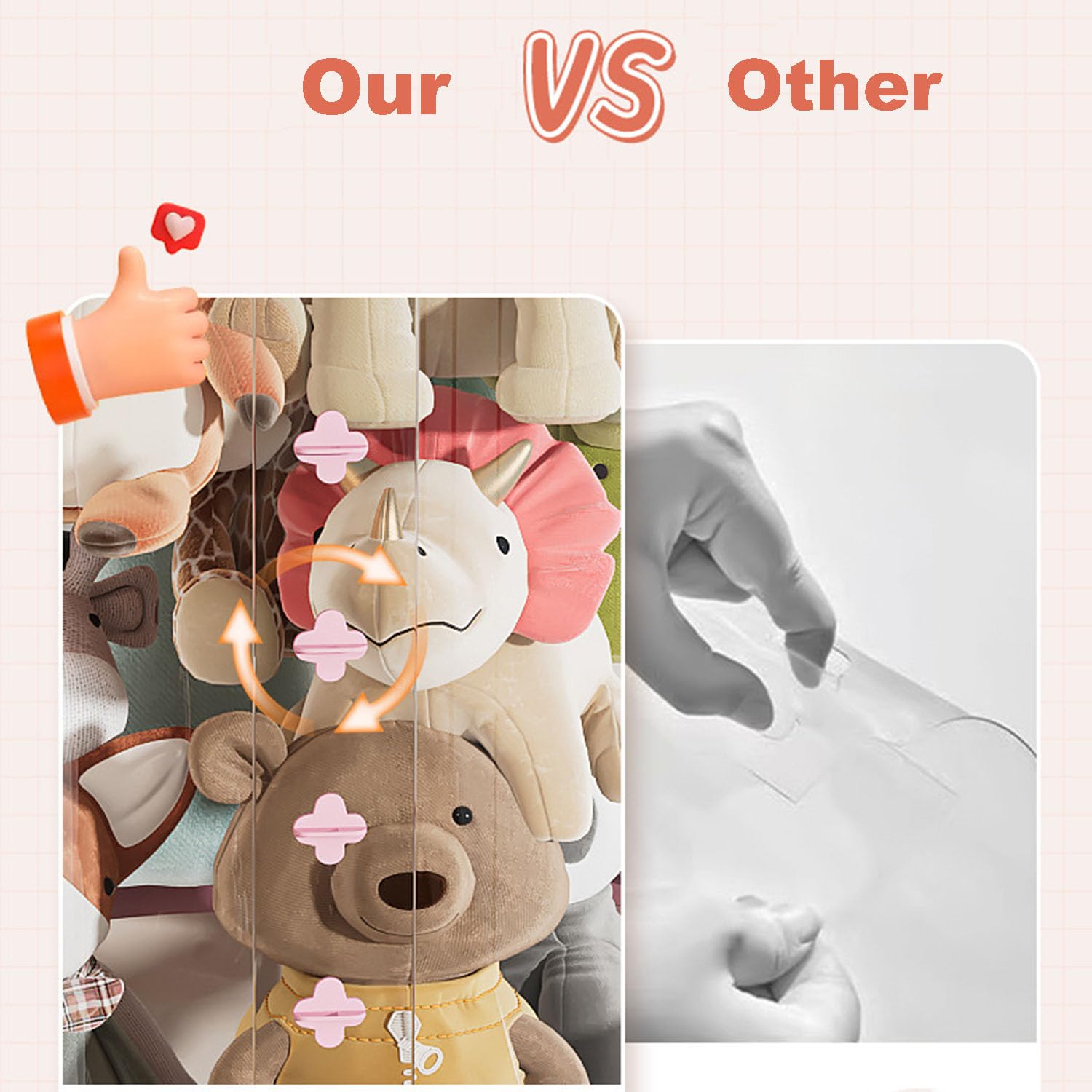 TISWEET dustproof stackable tube protects toys while saving space
