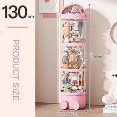 TISWEET storage tube with height of 51 inches showcases tall, organized display