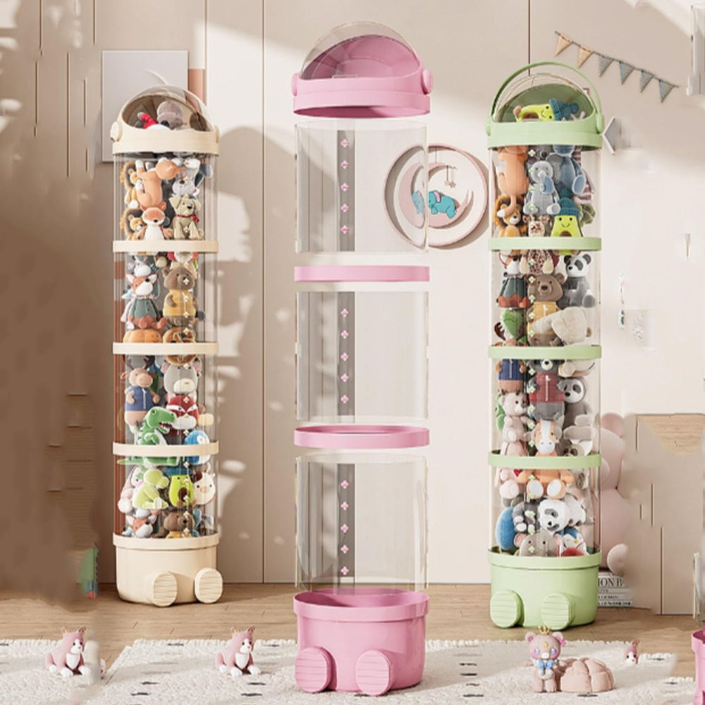 TISWEET multifunctional tube can display dolls or dried flowers