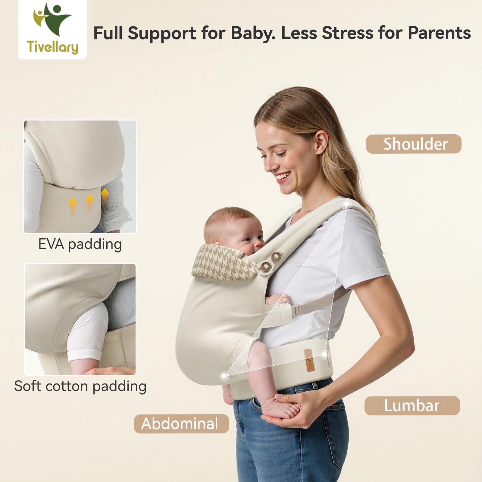 Tivellary lightweight design makes it quick to put on and wear on busy days.