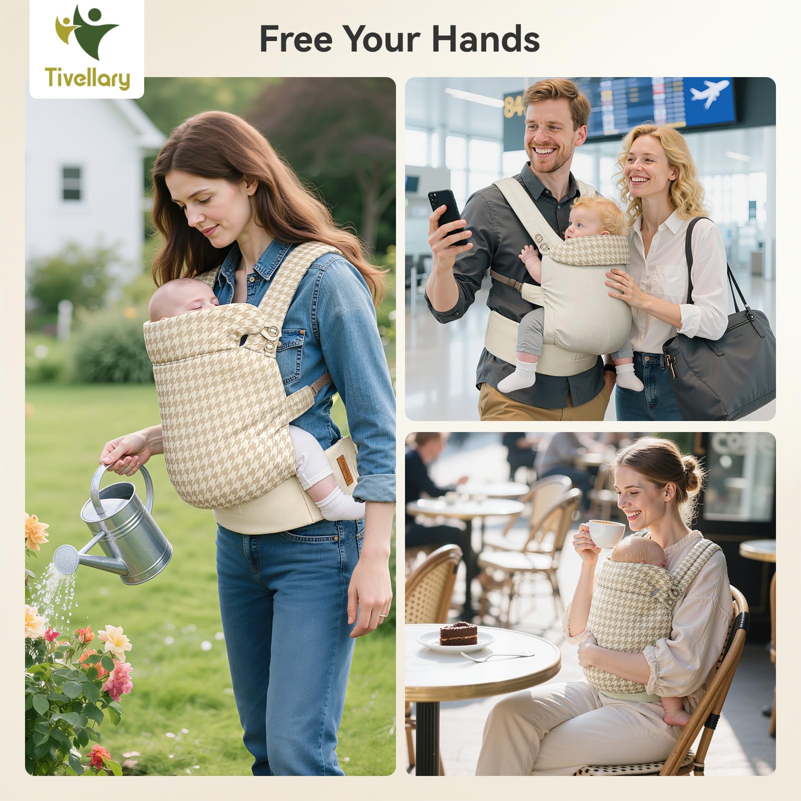 Tivellary machine-washable care simplifies cleanup for active families.