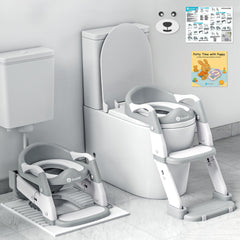 TIVONEL 3-in-1 potty seat with ladder for easy foldable storage during travel.