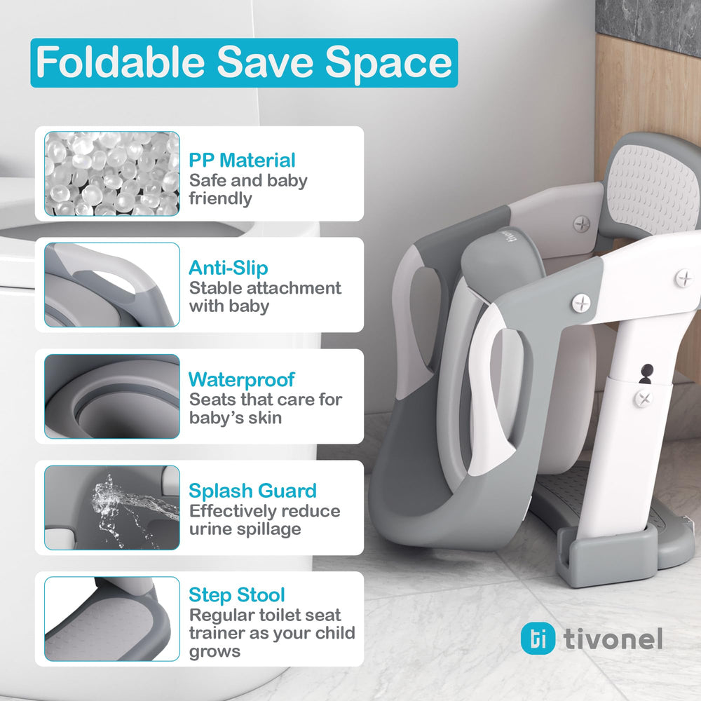 TIVONEL child using the potty with support and confidence.