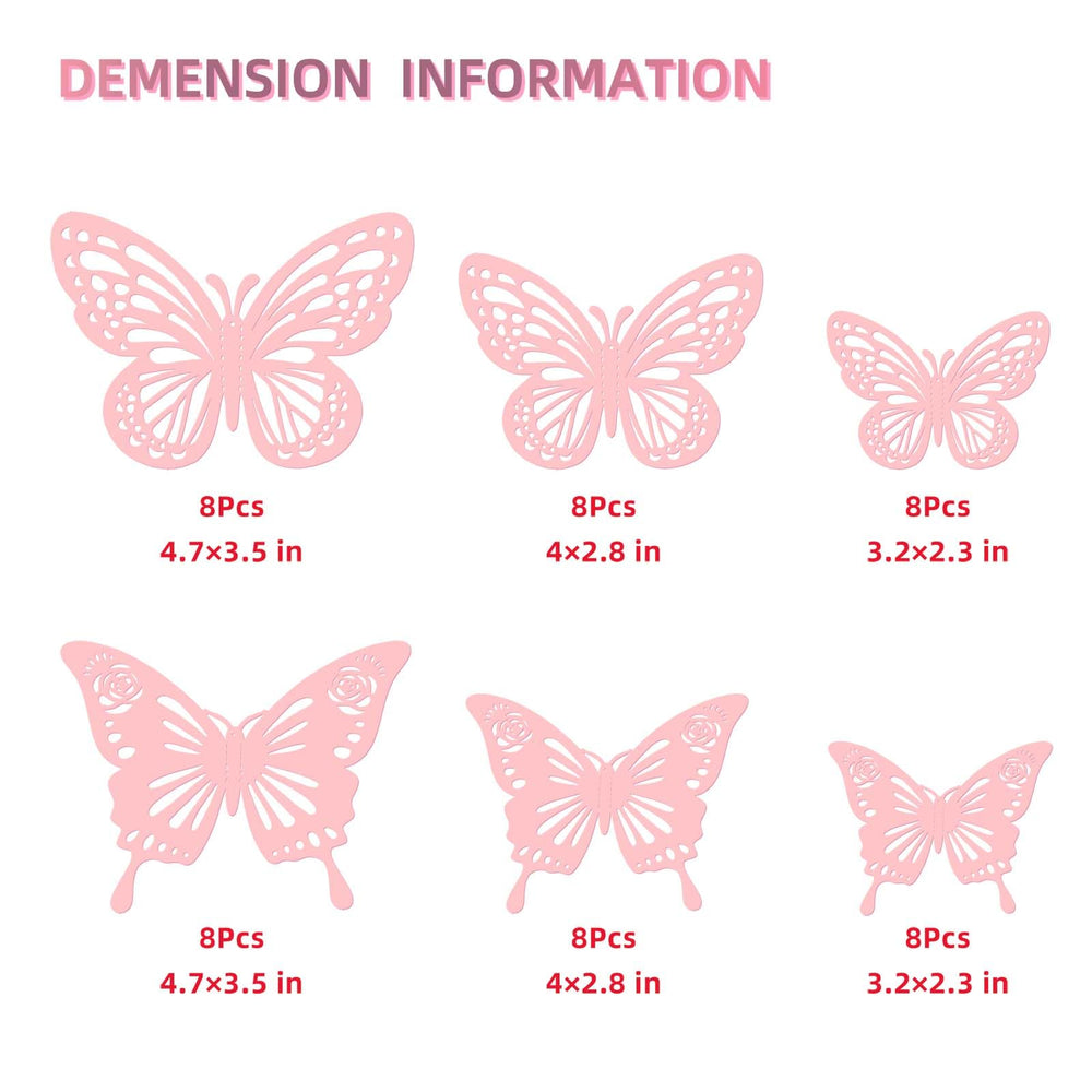 Tixiquns 3D folded butterflies demonstrate dynamic, lifelike flutter on any dry surface.
