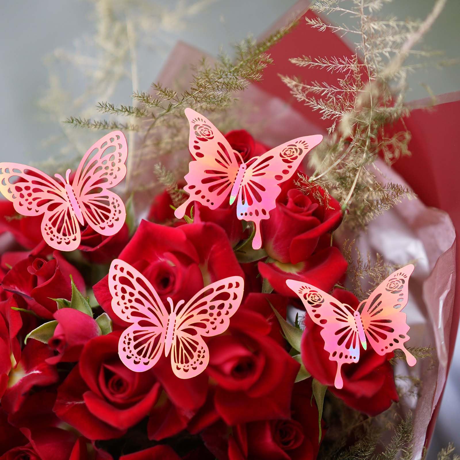 Tixiquns butterfly cupcake topper adds color to party treats