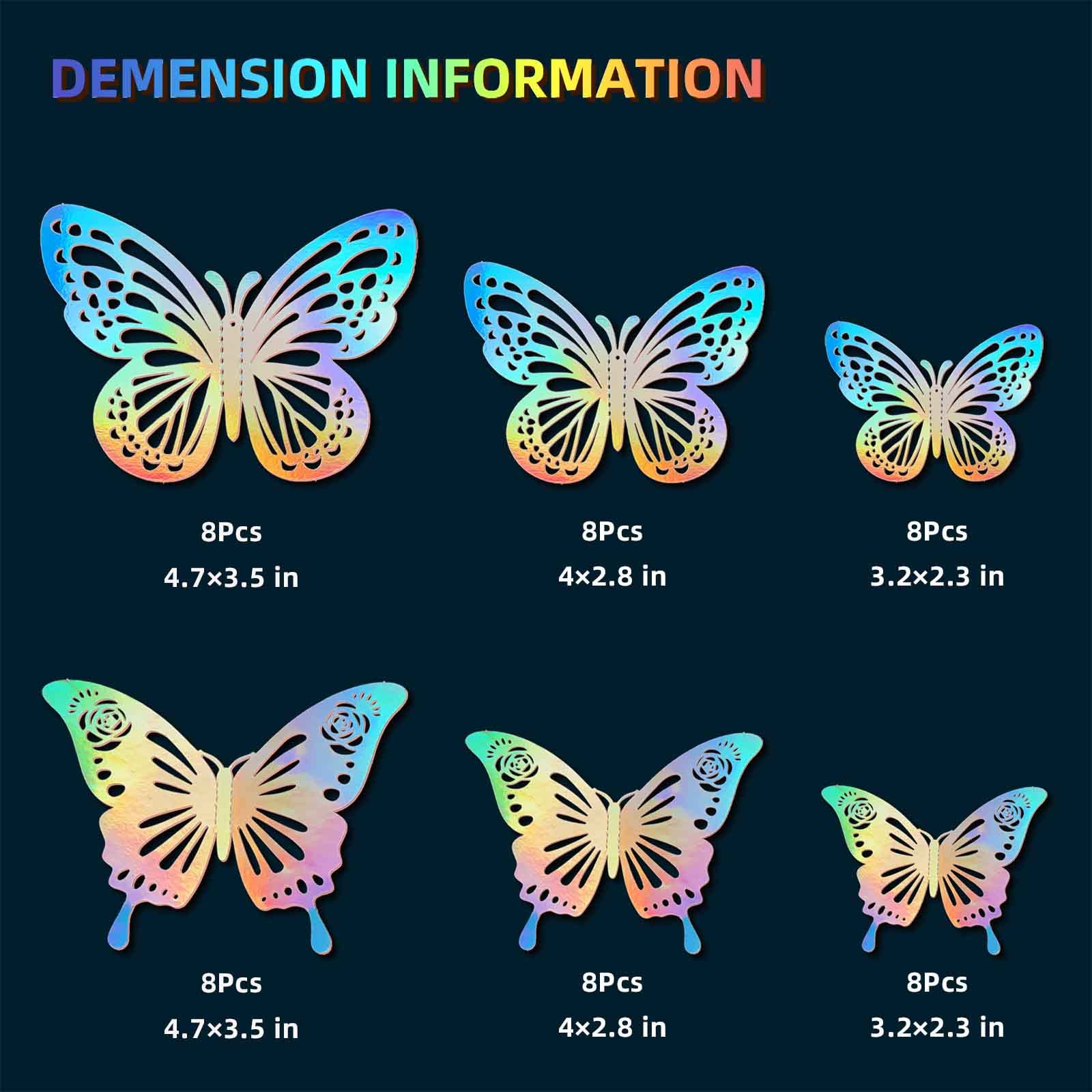 Tixiquns butterfly wall decor style1 medium creates eye-catching 3D detail on surfaces.