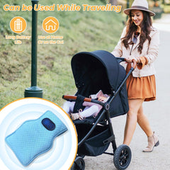 Tiiyee 90-minute timer on vibrating pad helps gradual quieting