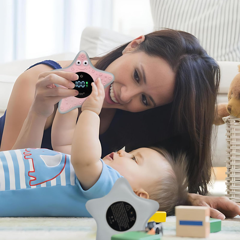 TKY baby bath thermometer smart alerts for easy checks during baths