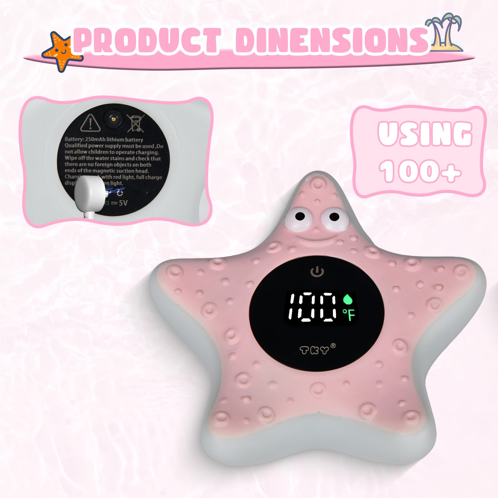 TKY newborn bath essentials floating toy enhances bath time play