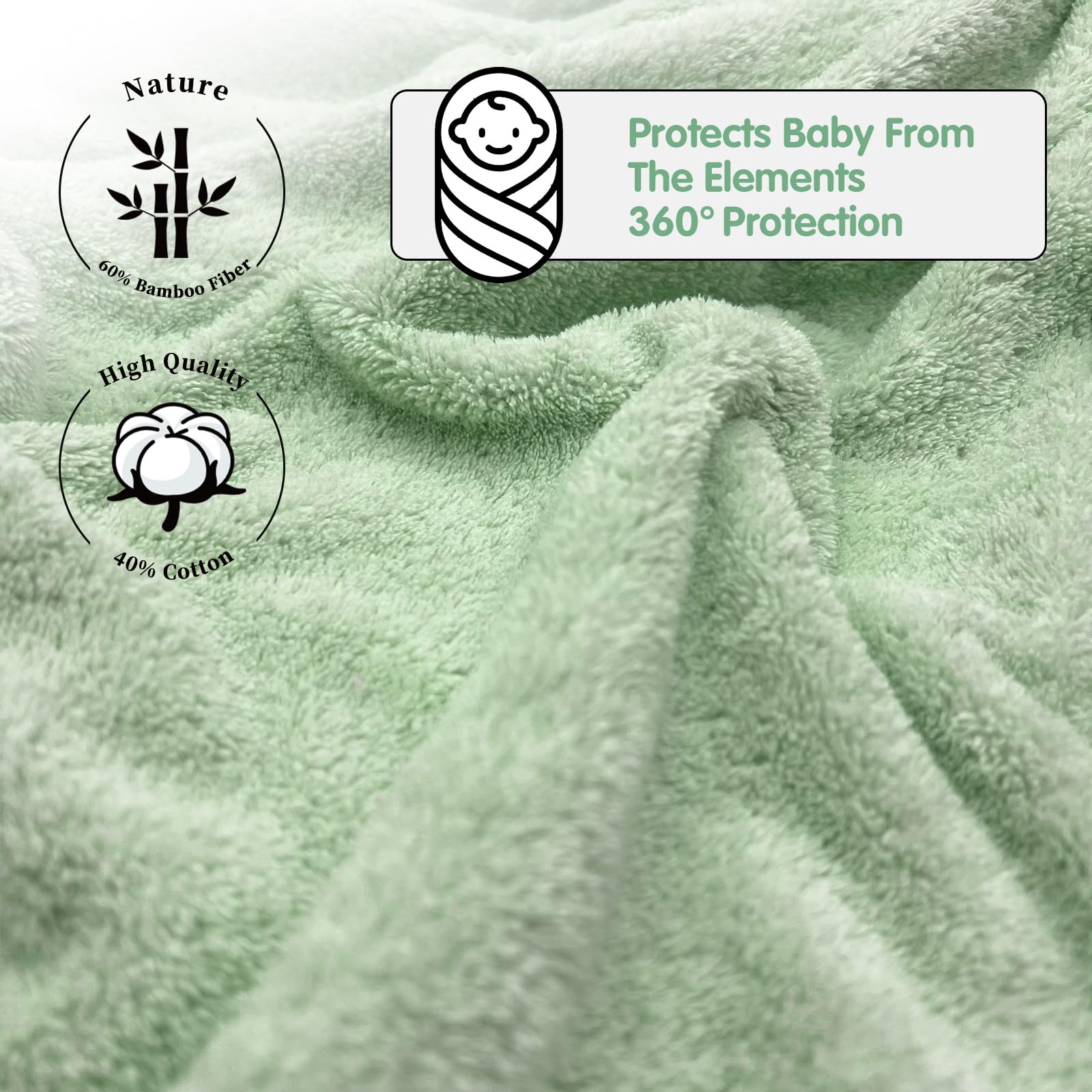 TMIELYBS brown koala hooded towel adds cute drying routine