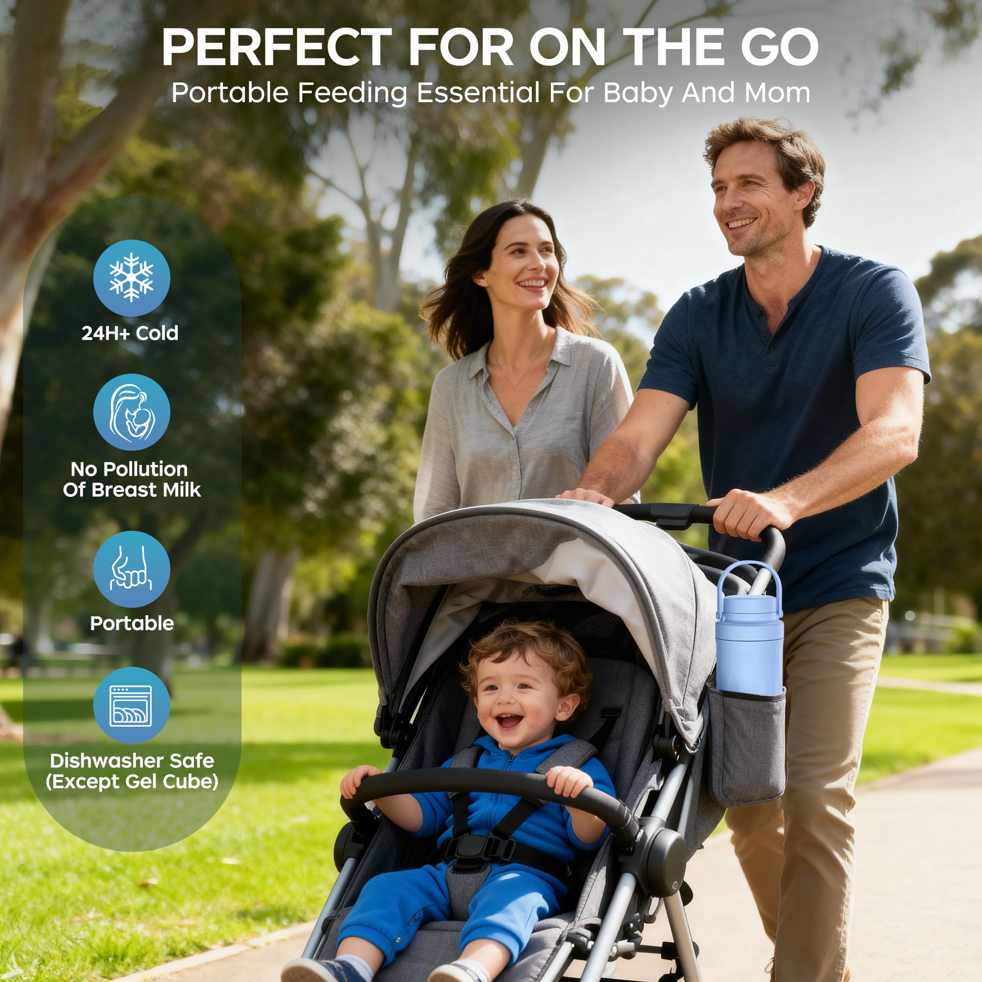 TMVAP outdoor-use cooler keeps milk fresh during outdoor activities