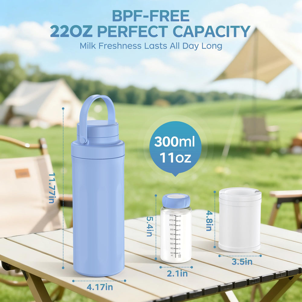 TMVAP cooler with sealed leak-proof design prevents spills during travel