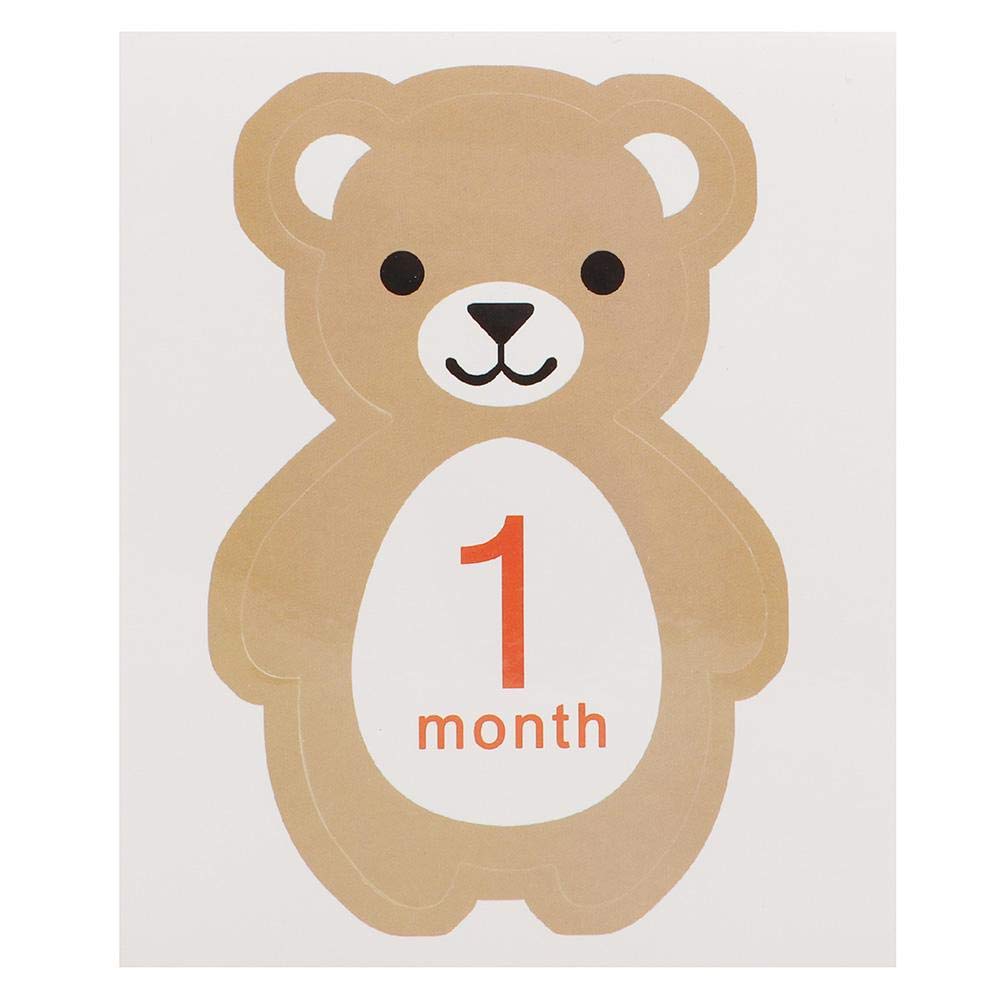 Tnfeeon monthly stickers are easy to peel and apply for quick setup.