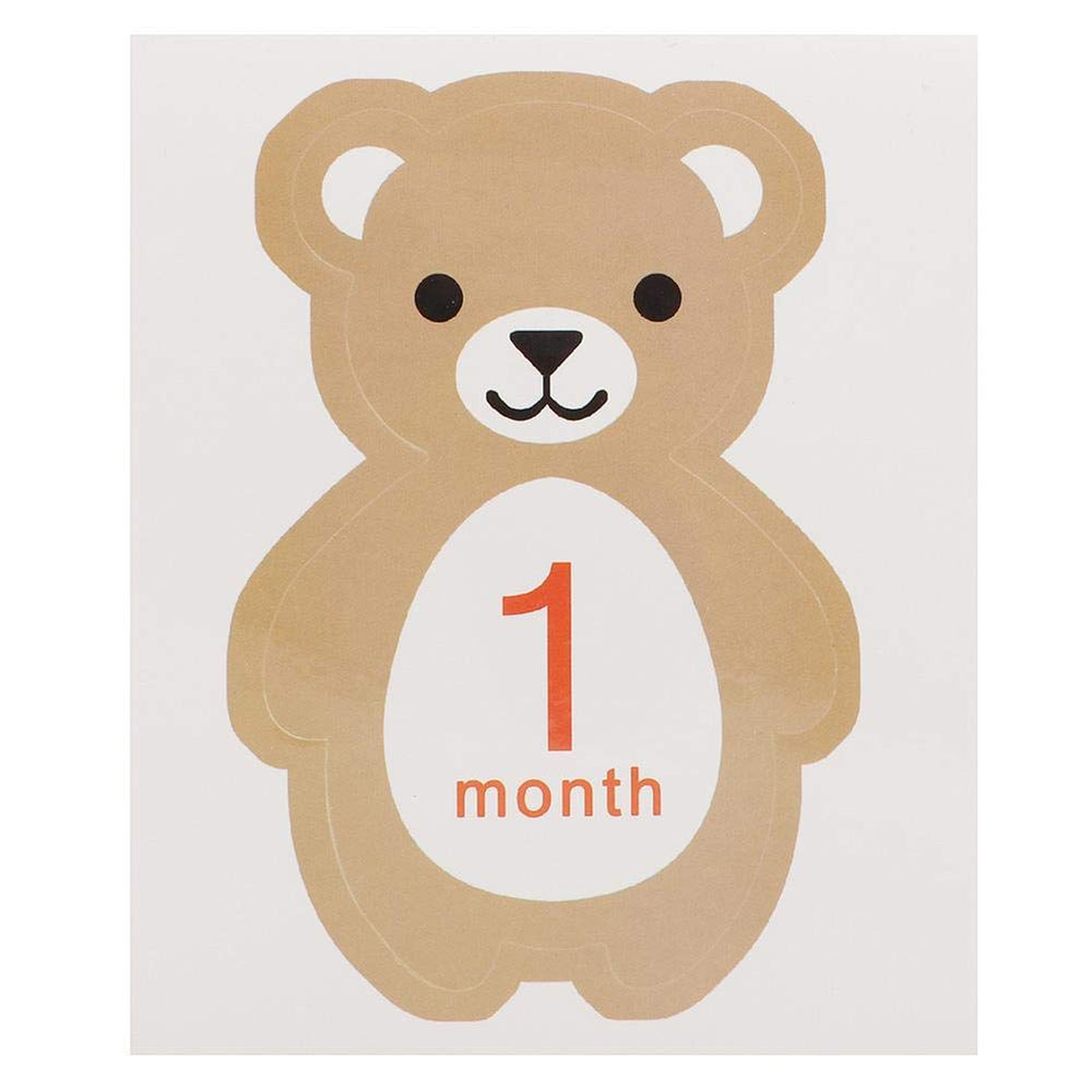 Tnfeeon monthly stickers are easy to peel and apply for quick setup.
