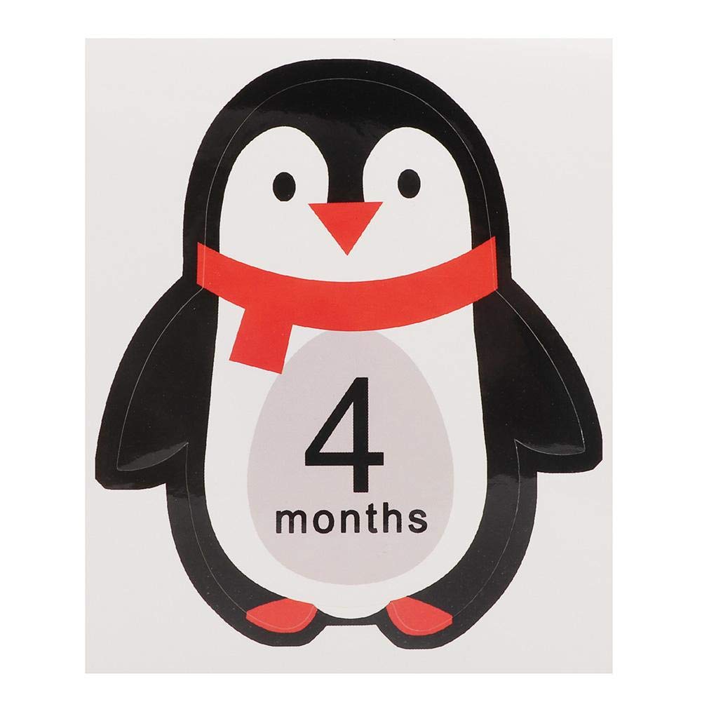 Tnfeeon gender-neutral animal stickers make baby memory-sharing moments easy.