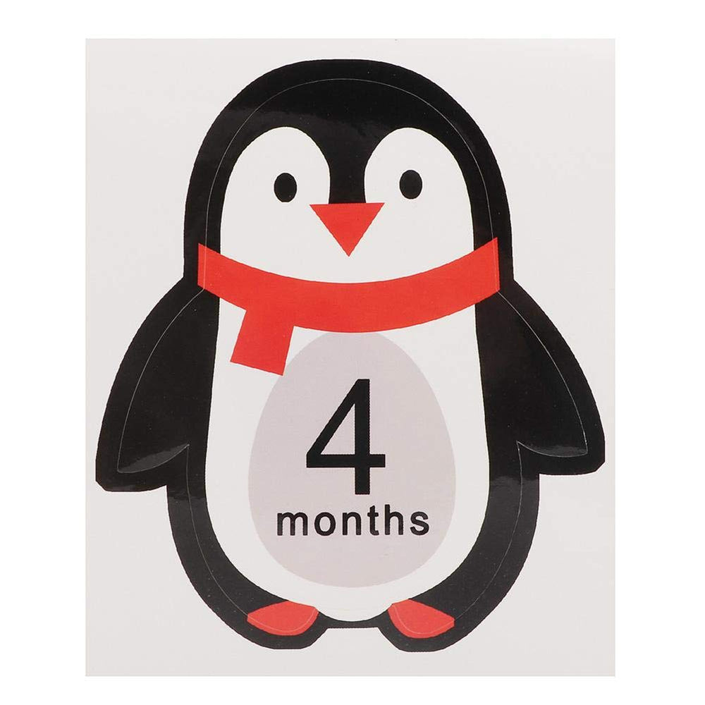 Tnfeeon gender-neutral animal stickers make baby memory-sharing moments easy.