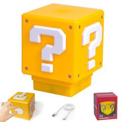 TNOKDY Super Bros night light front view; soft glow for kids' desks.