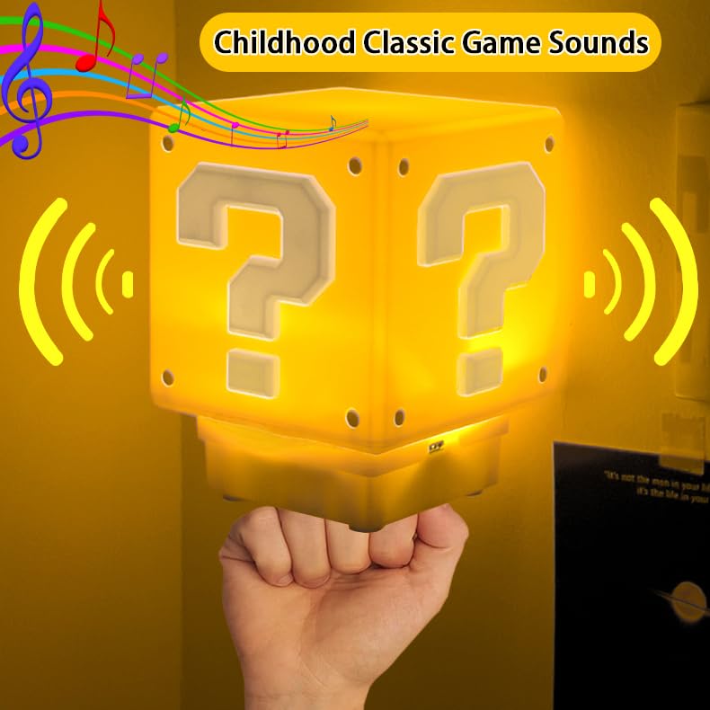 TNOKDY Super Bros night light gift-ready packaging; ideal for fans.