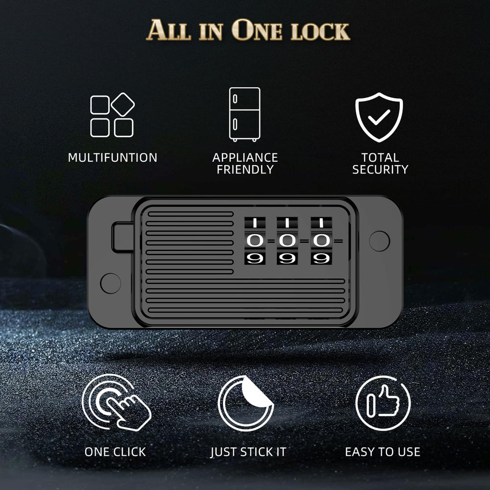 TOASAM lock setup shows customizable password in action