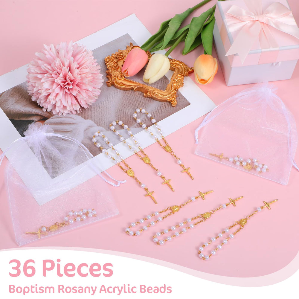 Tobeelec 36-piece set suitable for weddings, baby showers, christenings