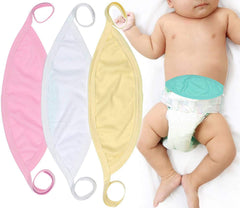 ToBeInStyle belly binder in pastel pack 3 demonstrates discreet wear under outfits for gentle warmth.