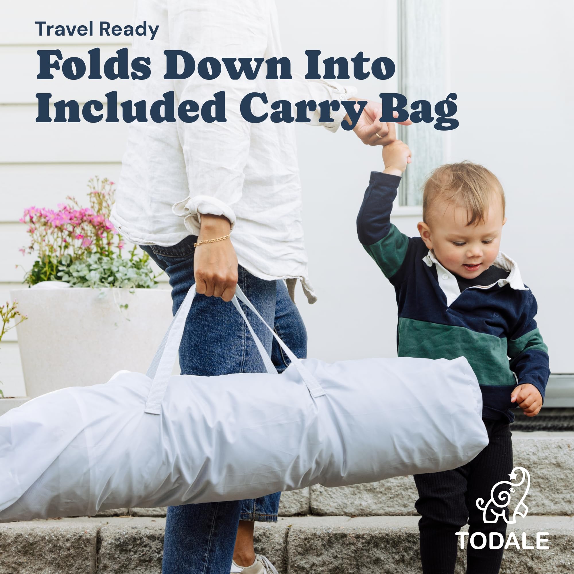 Todale baby playpen easy assembly helps you create a safe play zone in minutes.