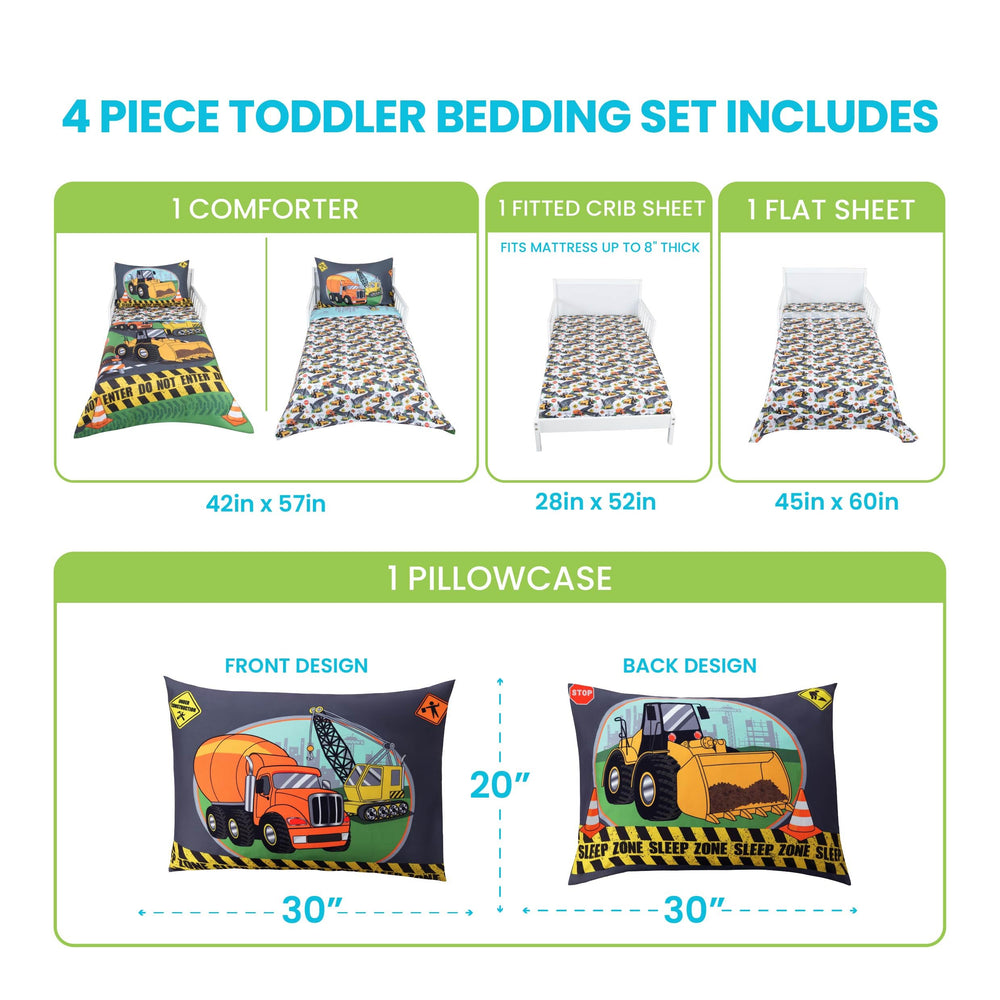 Todays Kids fitted bottom sheet on toddler bed, snug fit and soft fabric for cozy nights.