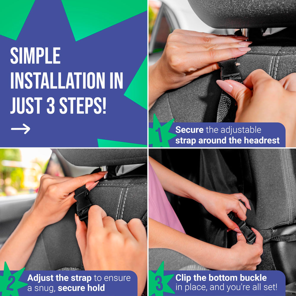 Todays Kids Kick Mats car tray for kids keeps meals and activities within reach