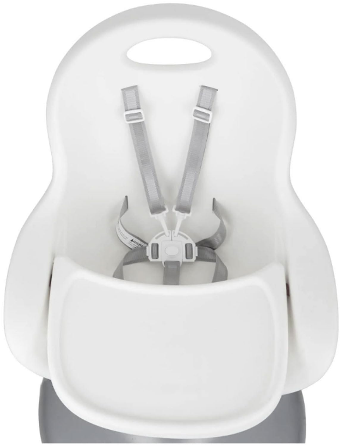 Todays Kids machine-washable straps simplify cleanup after messy meals and spills.
